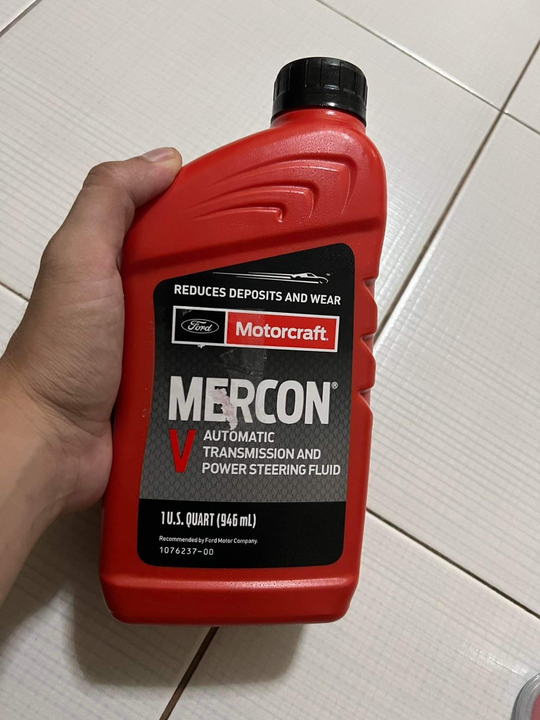 Motorcraft Mercon V Automatic Transmission Fluid XT-5-QMC - Case Of 6 Quarts For Ford Vehicles