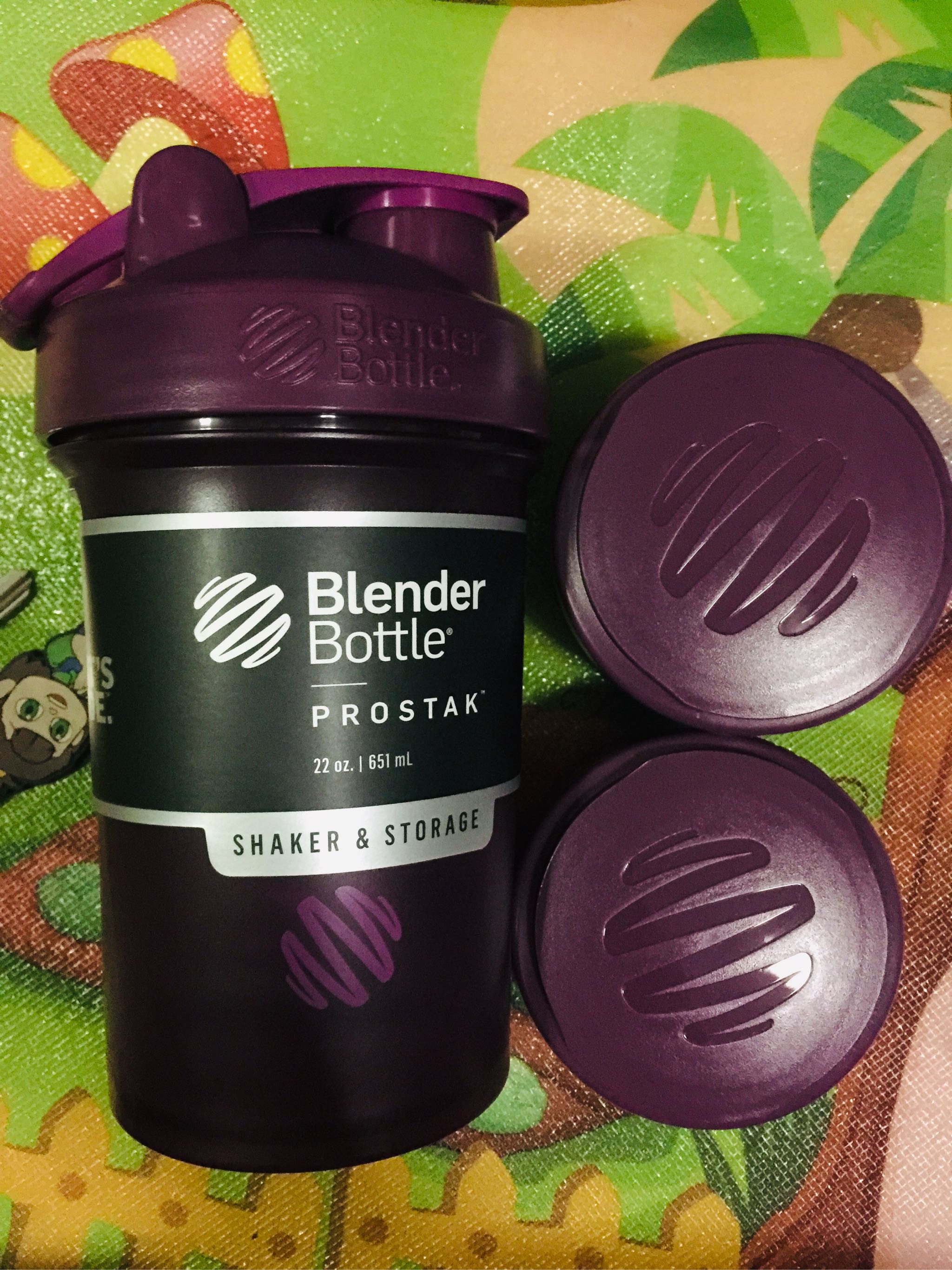 Blender Bottle ProStak Plum 22 oz (651 ml)