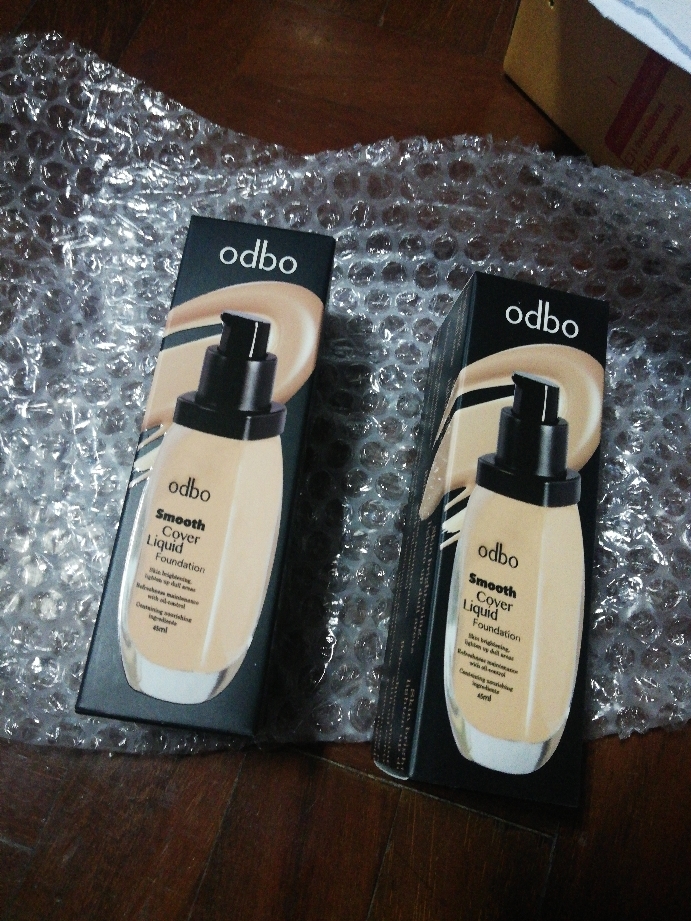 odbo smooth cover liquid foundation