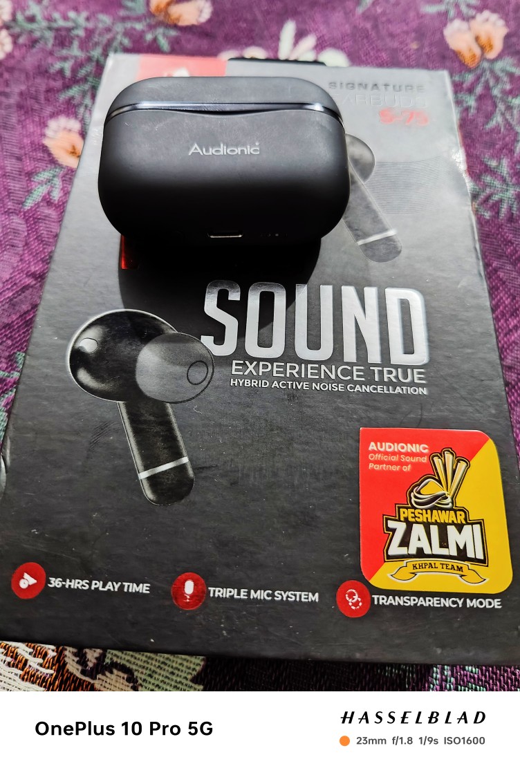 Audionic Signature S 75 Noise Cancelling Earbuds