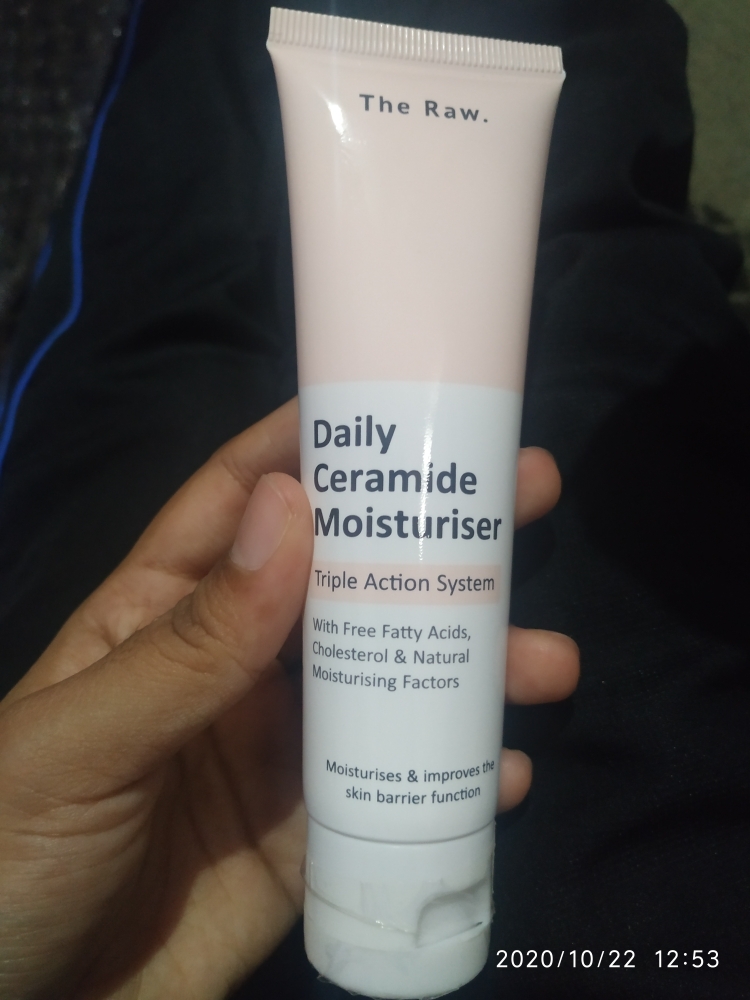 the raw daily ceramide moisturizer