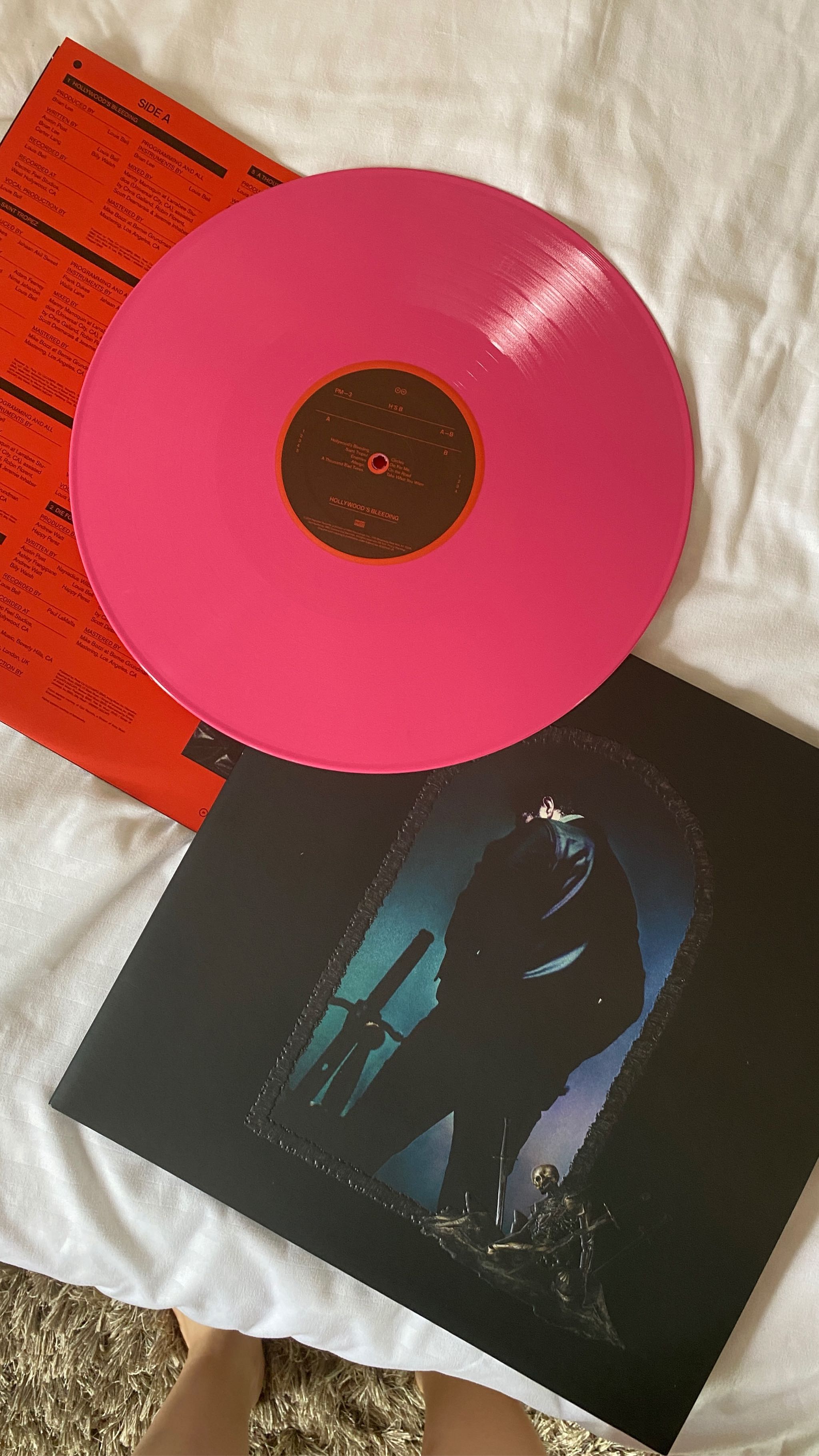Post Malone - Hollywood's Bleeding (Pink Vinyl)