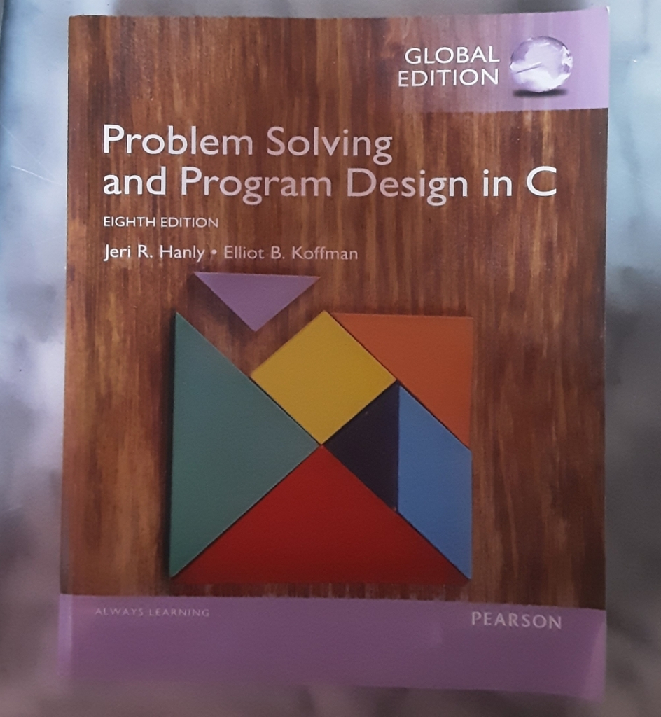 Problem Solving And Program Design In C 8th Edition - Design Talk
