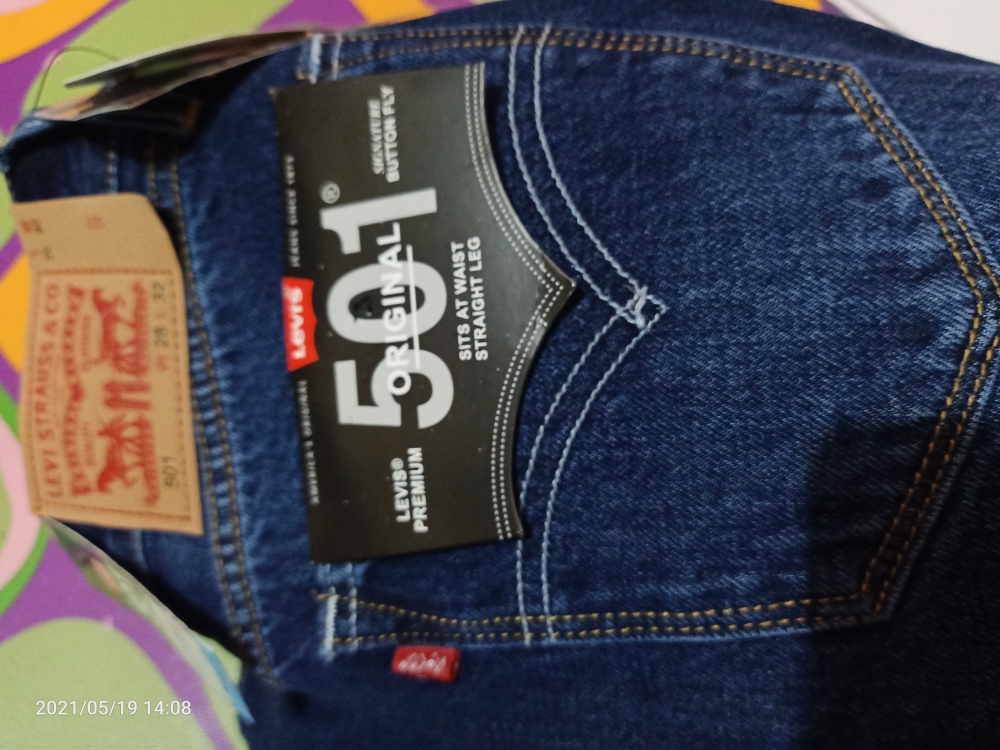 celana jeans pria levis 501 made 
