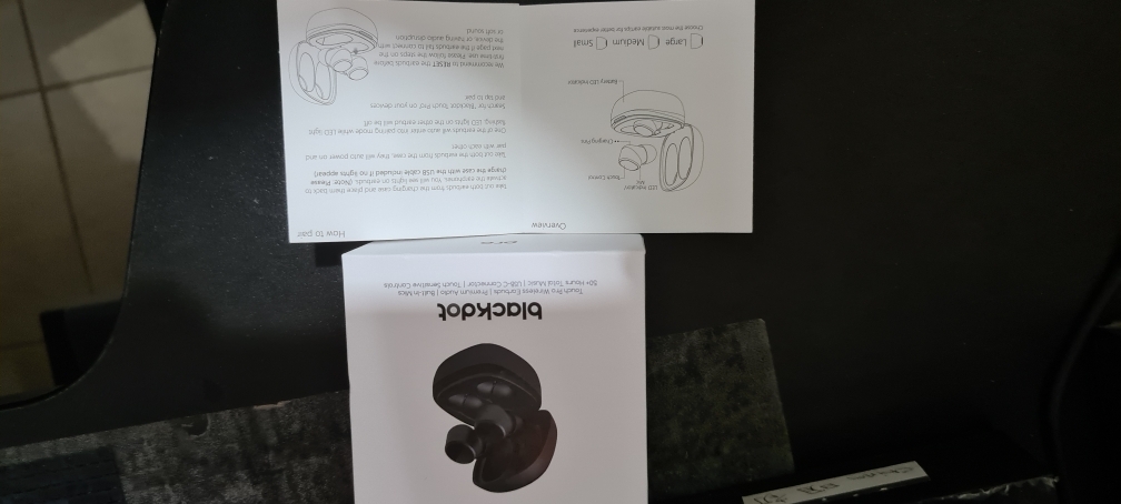 Blackdot earbuds online manual