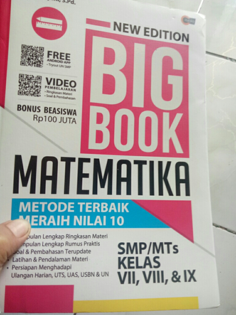 New Edition Big Book Matematika Sma Kelas X Xi Xii Lazada