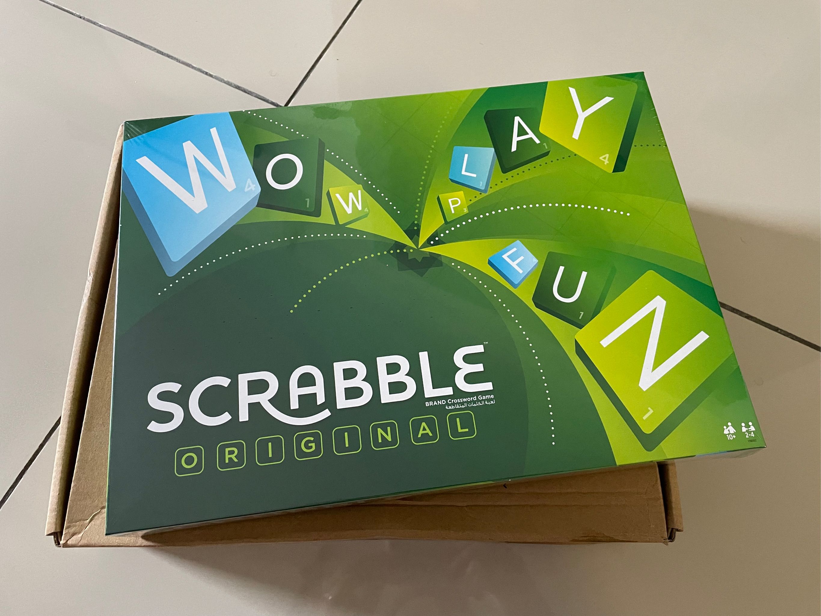 Mattel Games - Scrabble Original English [Y9592]: Buy Online at Best Price  in Egypt - Souq is now