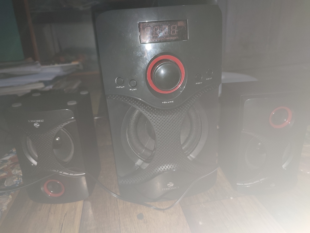 Zebronics 2.1 Multimedia Speaker - Zeb 