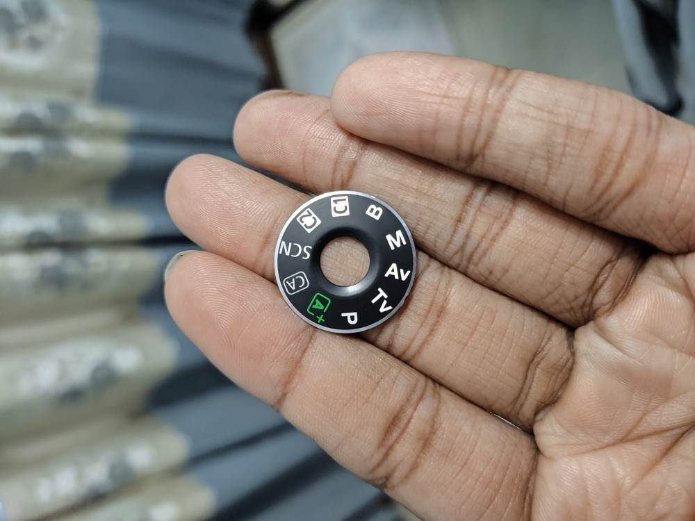 Mode Dial Plate Interface Cap - Pièce De Rechange Pour Canon EOS 90D