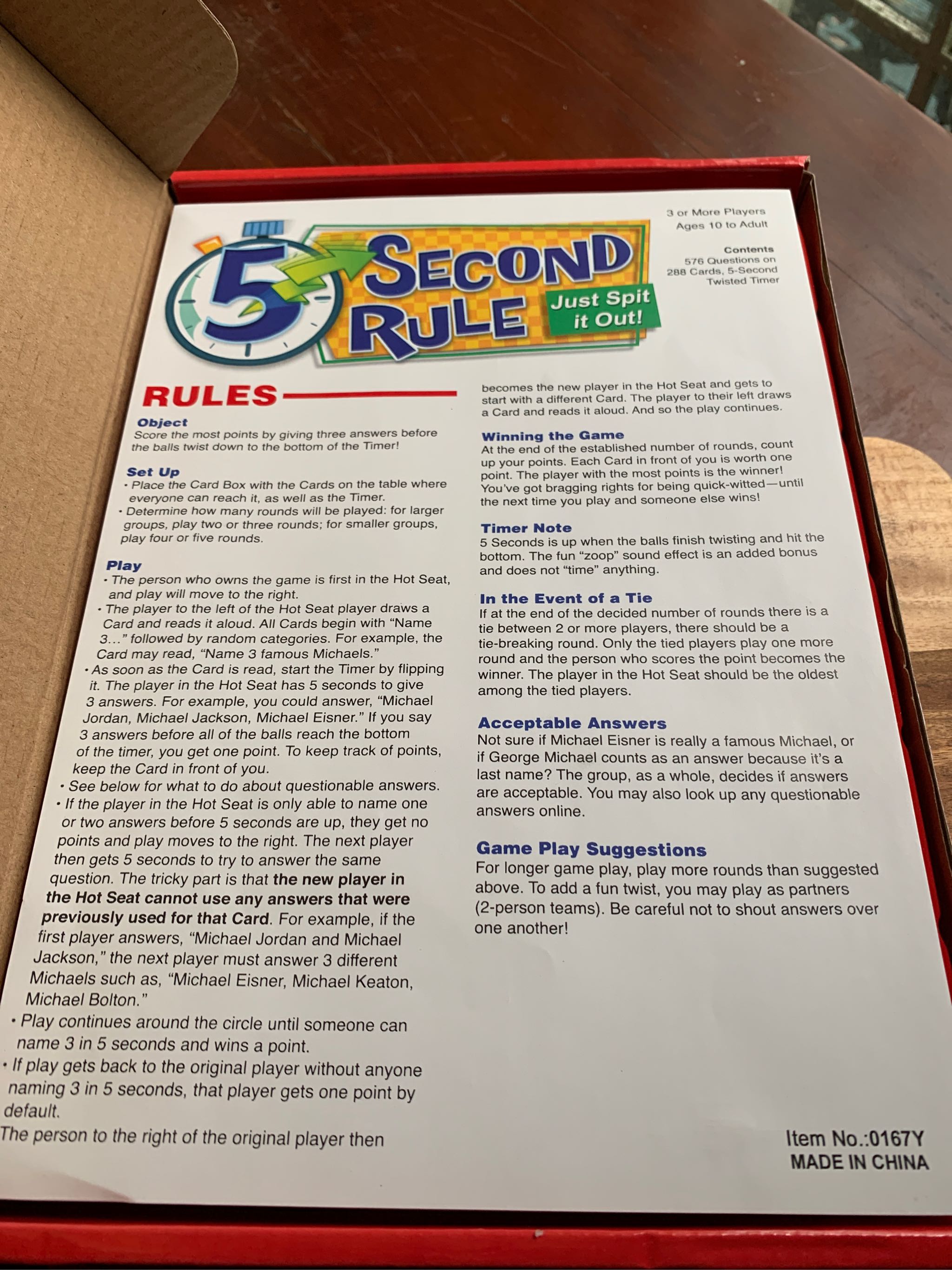 5 Seconds Rule Board Game 094 Gaisano Grand | Lazada PH