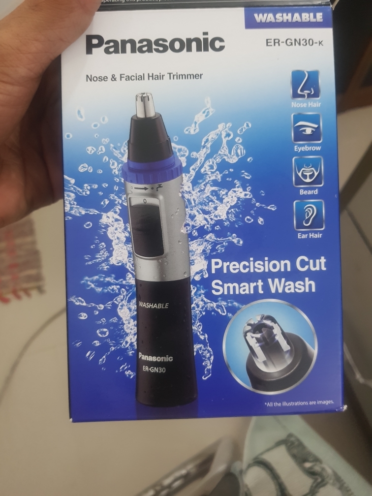 Panasonic Wet/Dry Nose, Ear Eyebrows Trimmer ER-GN30-K Daraz