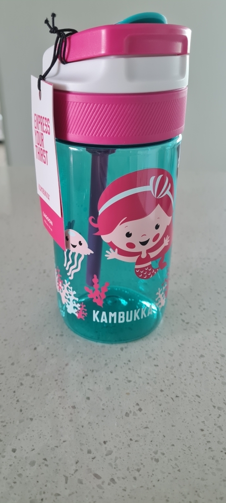 Kambukka LAGOON KIDS 400ML, Pink Flamingo - Fast and cheap shipping 