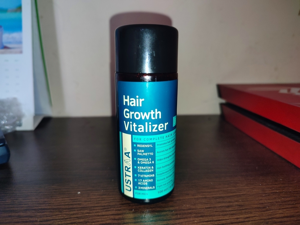 Ustraa Hair Growth Vitalizer (Set Of 2) - Hair Growth Serum For Men|Ustraa