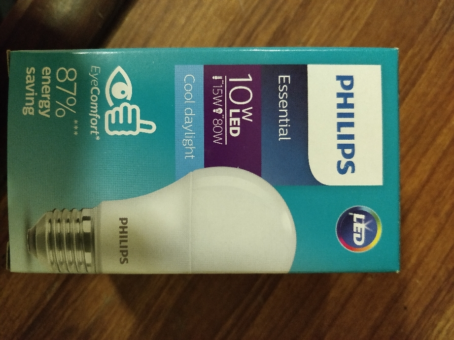 Philips Essential LED Bulb 10W - Pack of 4