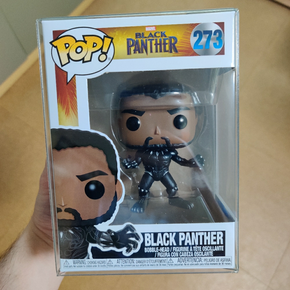 Funko Pop! Marvel - Black Panther - Black Panther 273 sold by Geek