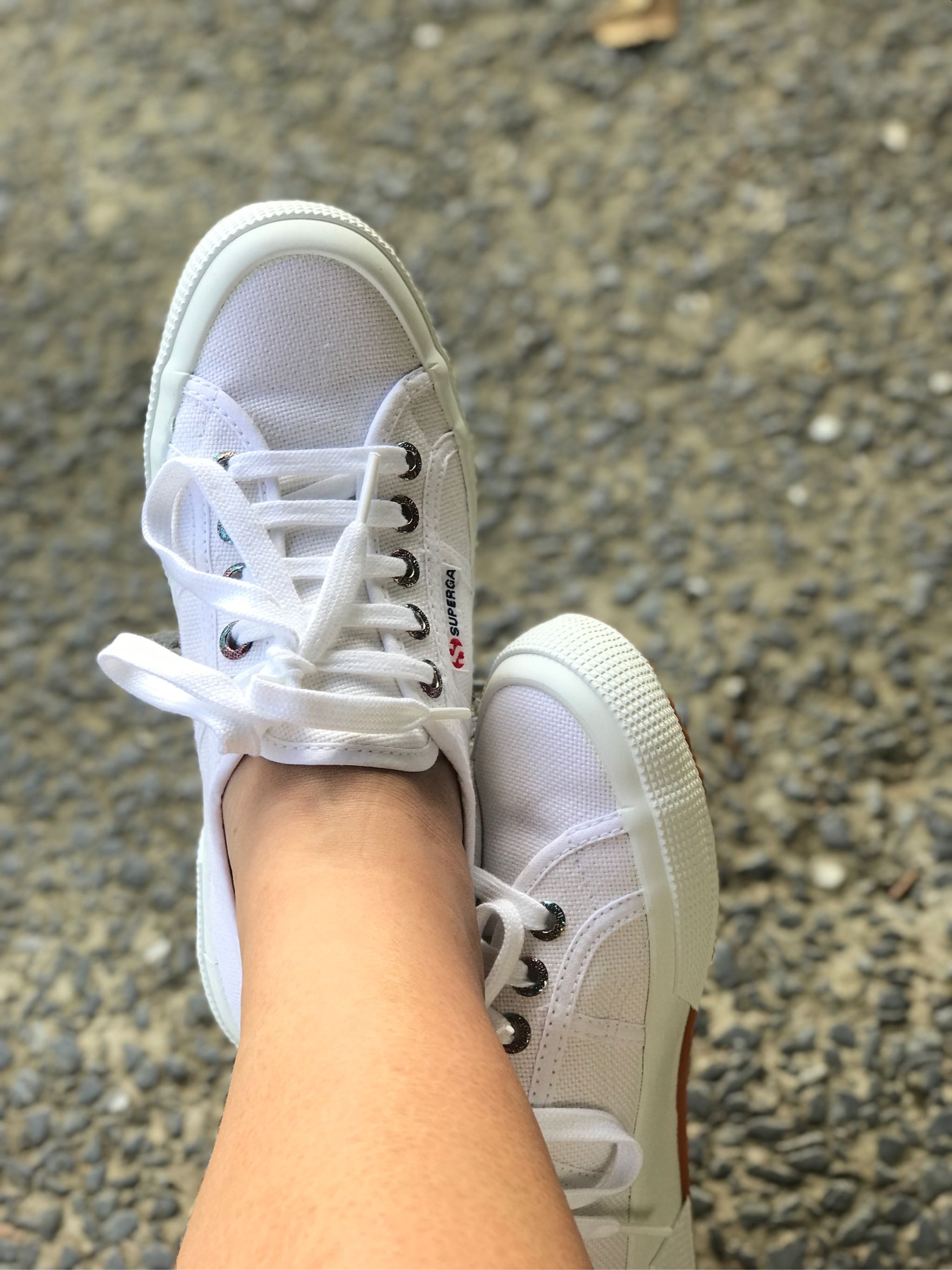 superga coloured rivets