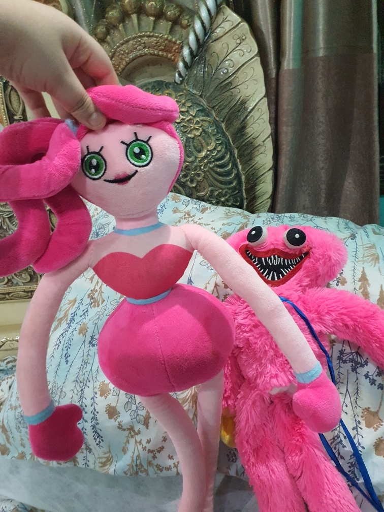 New Poppy Playtime Mommy Big Pink Spider Huggy Wuggy Mommy Long Legs Plush  Toy Plushine Doll for Kids