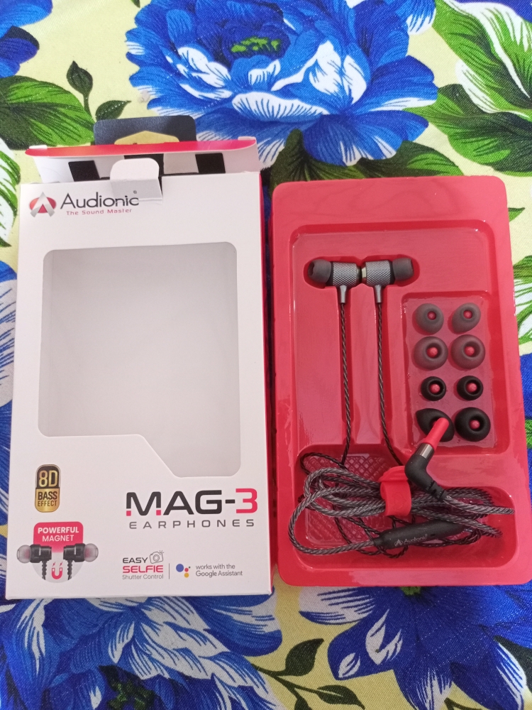 Audionic MAG-3 Handsfree With Powerful Magnet & 8D Bass Effect - Mobile  Geeks