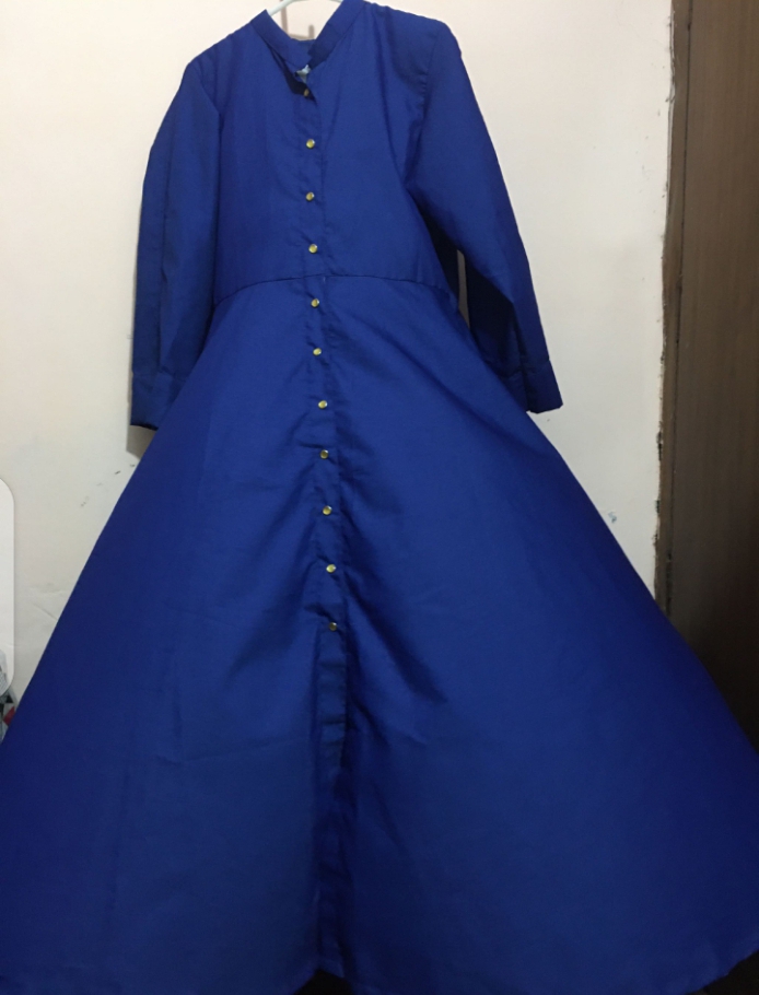 Safiya fashion - Washed chamrry printed ( Denim )material.... | Facebook