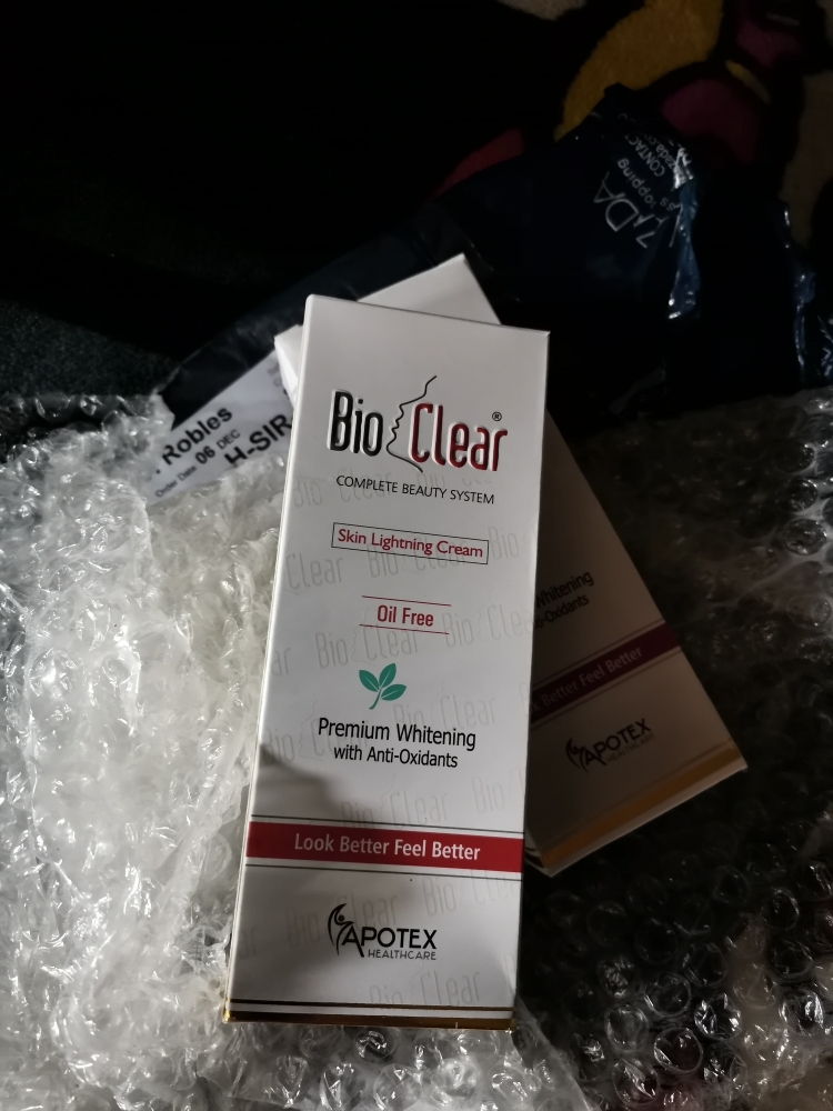 bioclear whitening cream