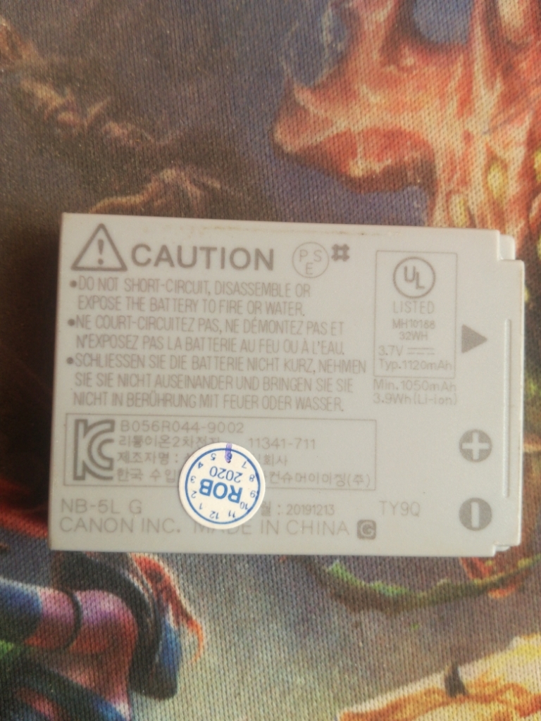 NB 5L Batteria Di Ricambio Per Canon Powershot S110 SX200 - Foto 6