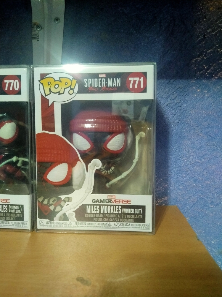 Funko POP Marvel Spiderman n°771 Miles Morales (Winter Suit)