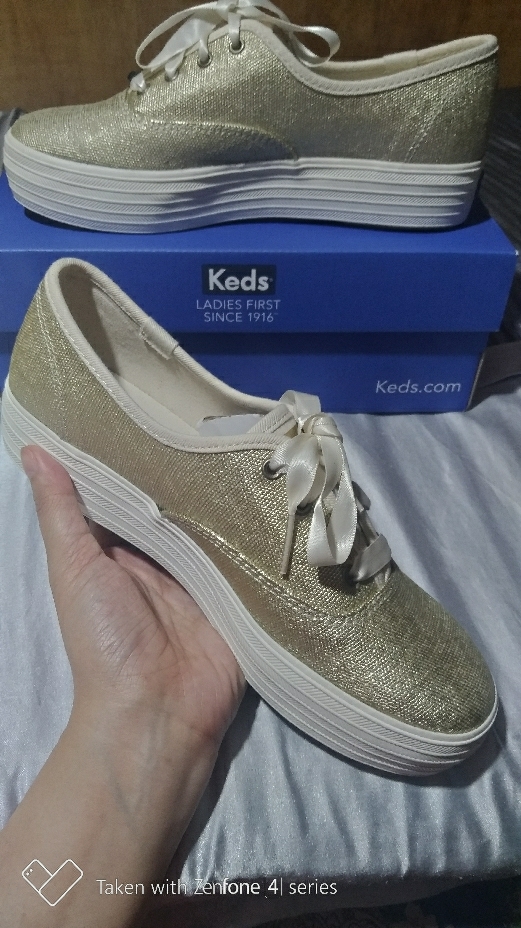 keds triple matte brushed metallic