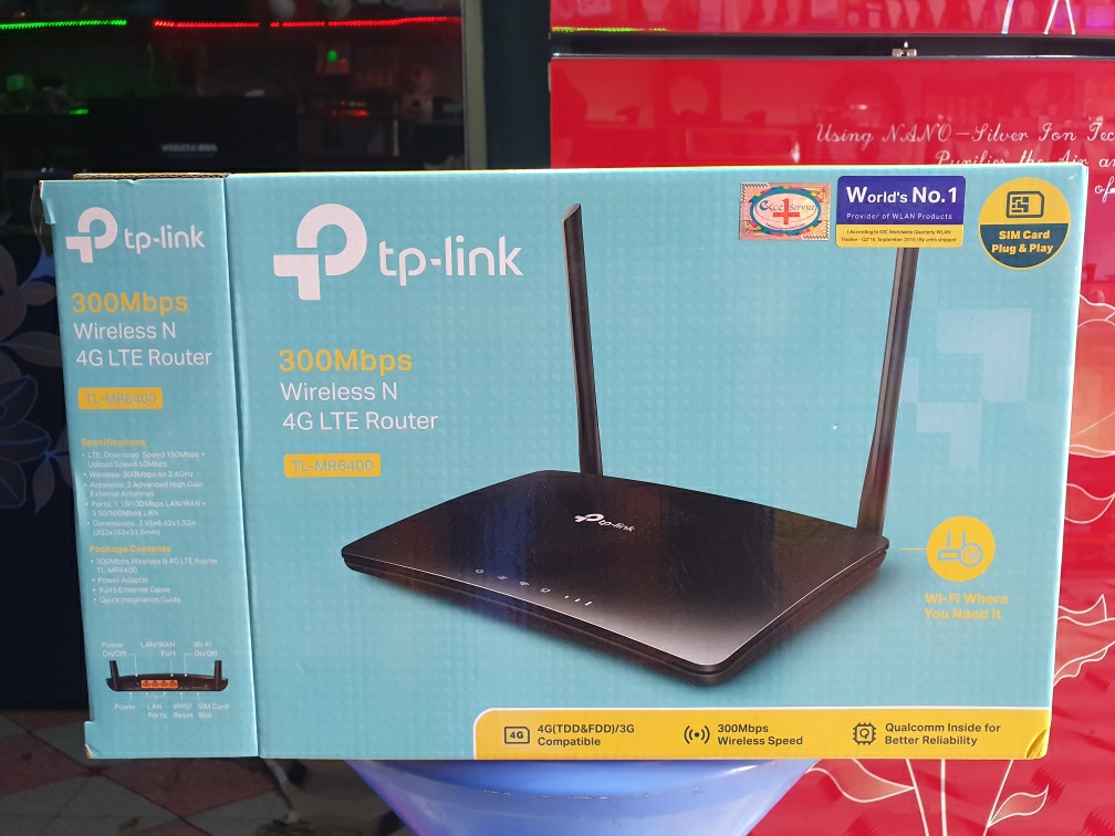 Tp Link 300 Mbps Wireless N 4g Lte Router Tl Mr6400 Black Buy Online At Best Prices In Bangladesh Daraz Com