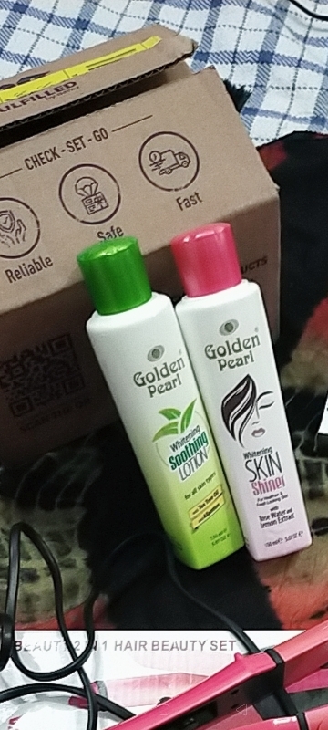  Golden Pearl Soothing Lotion & Shiner