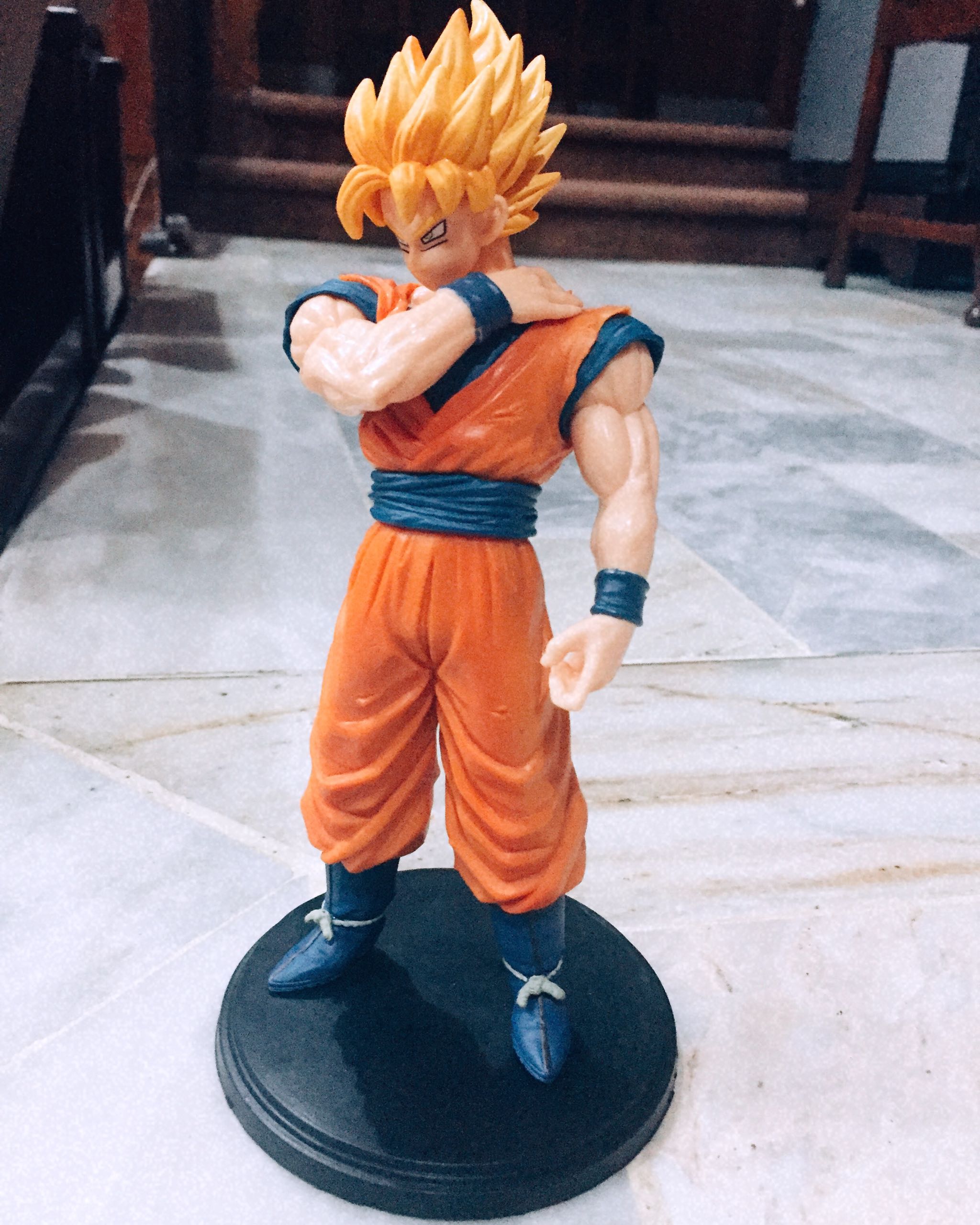  Dragon Ball Z Super Saiyan Goku Vegeta PVC Action Characters Anime Collection Model