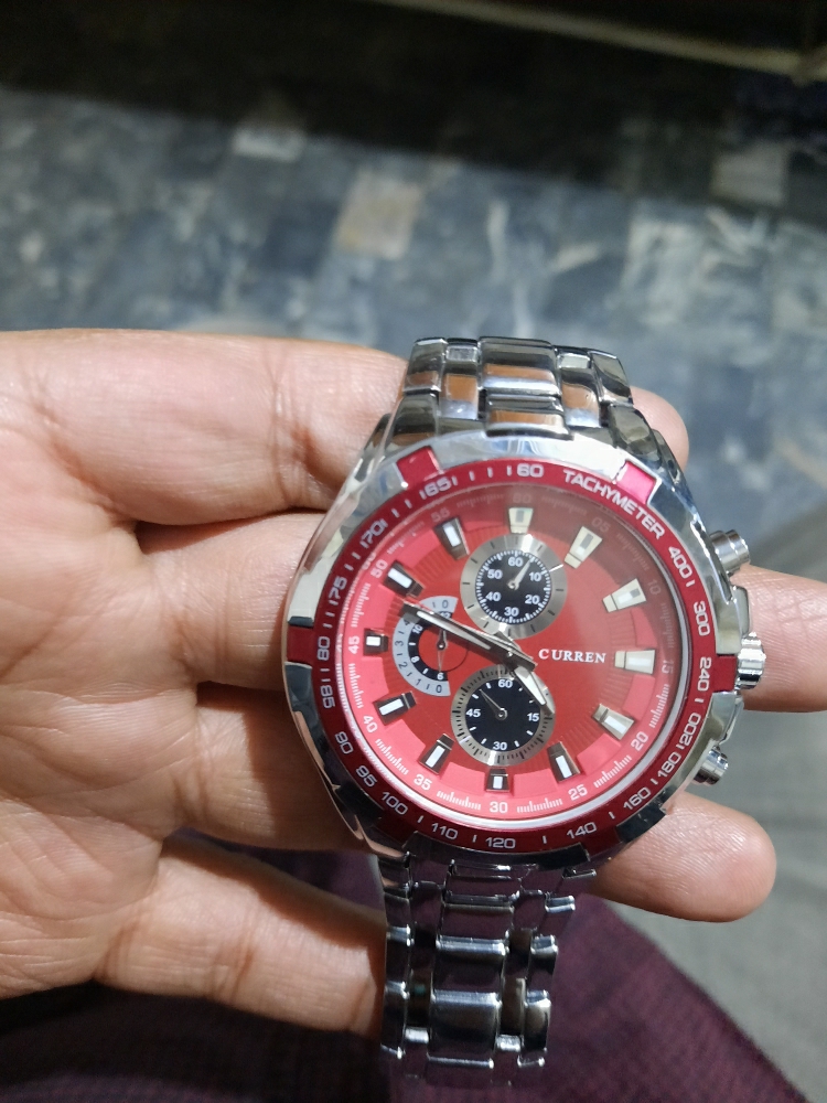  CURREN Stainless Steel Waterproof Quartz Military Sports Watch With Brand Box - 8023