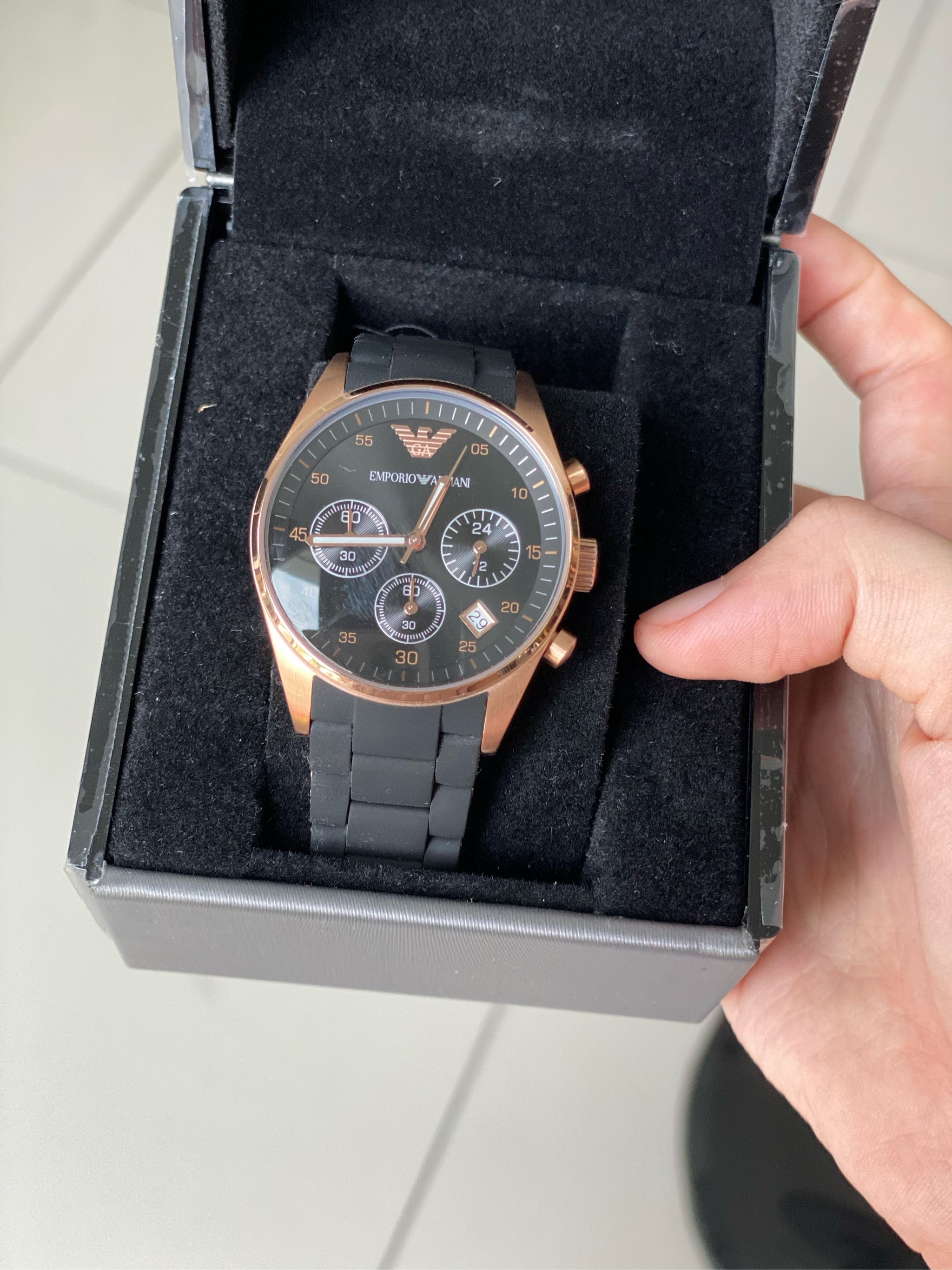 đồng Hồ Reloj Armani Ar5890 Empirio Armani Men's Watch Colt Blue