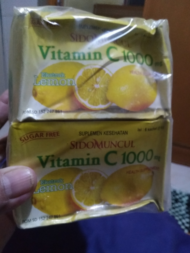 Sidomuncul Vitamin C 1000 Mg 1 Box Lazada Indonesia