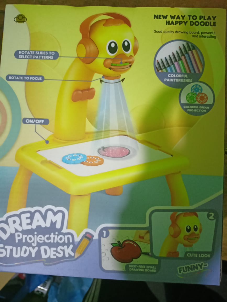 Children Learning Desk Tracing Painting Table Toy Flexible