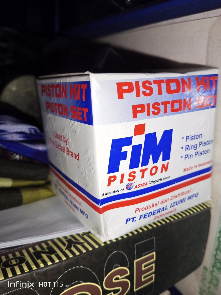 Piston Kit Seher Set Jupiter Z Xb 53,5 54 54,5 55 55,25 Pen 13 Fim 