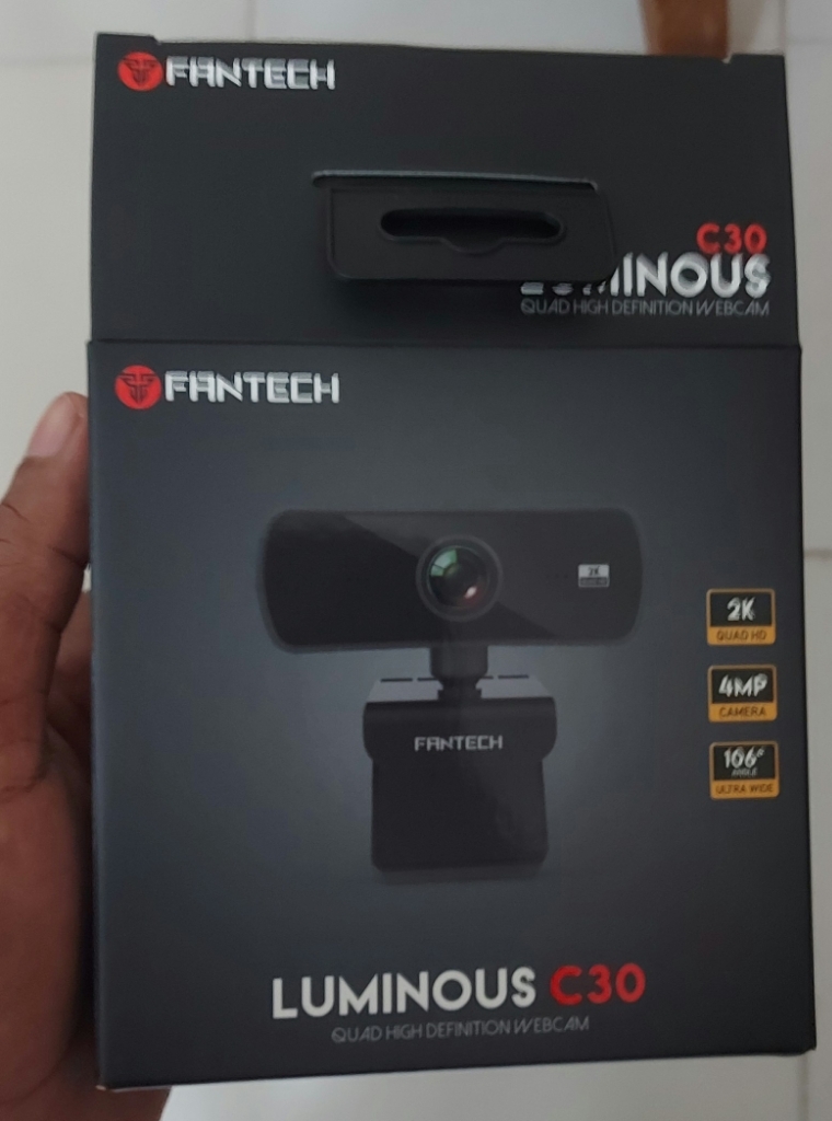 Fantech Luminous C30 WEBCAM 2K Quality