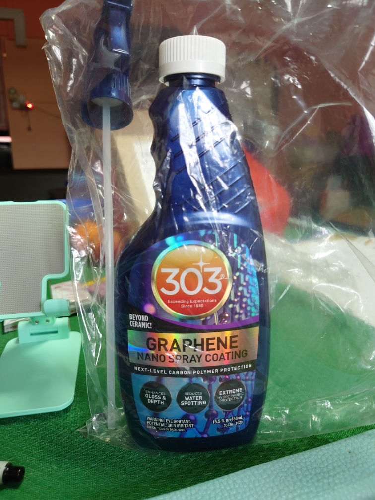 303 Graphene Nano Spray Coating - Next Level Carbon Polymer Protection,  Enhances