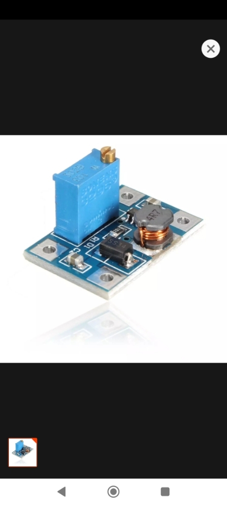 XL6009 BOOST CONVERTER 3-34V TO 4-35V ADJUSTABLE