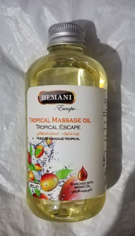  Hemani Tropical Massage Oil 200ml