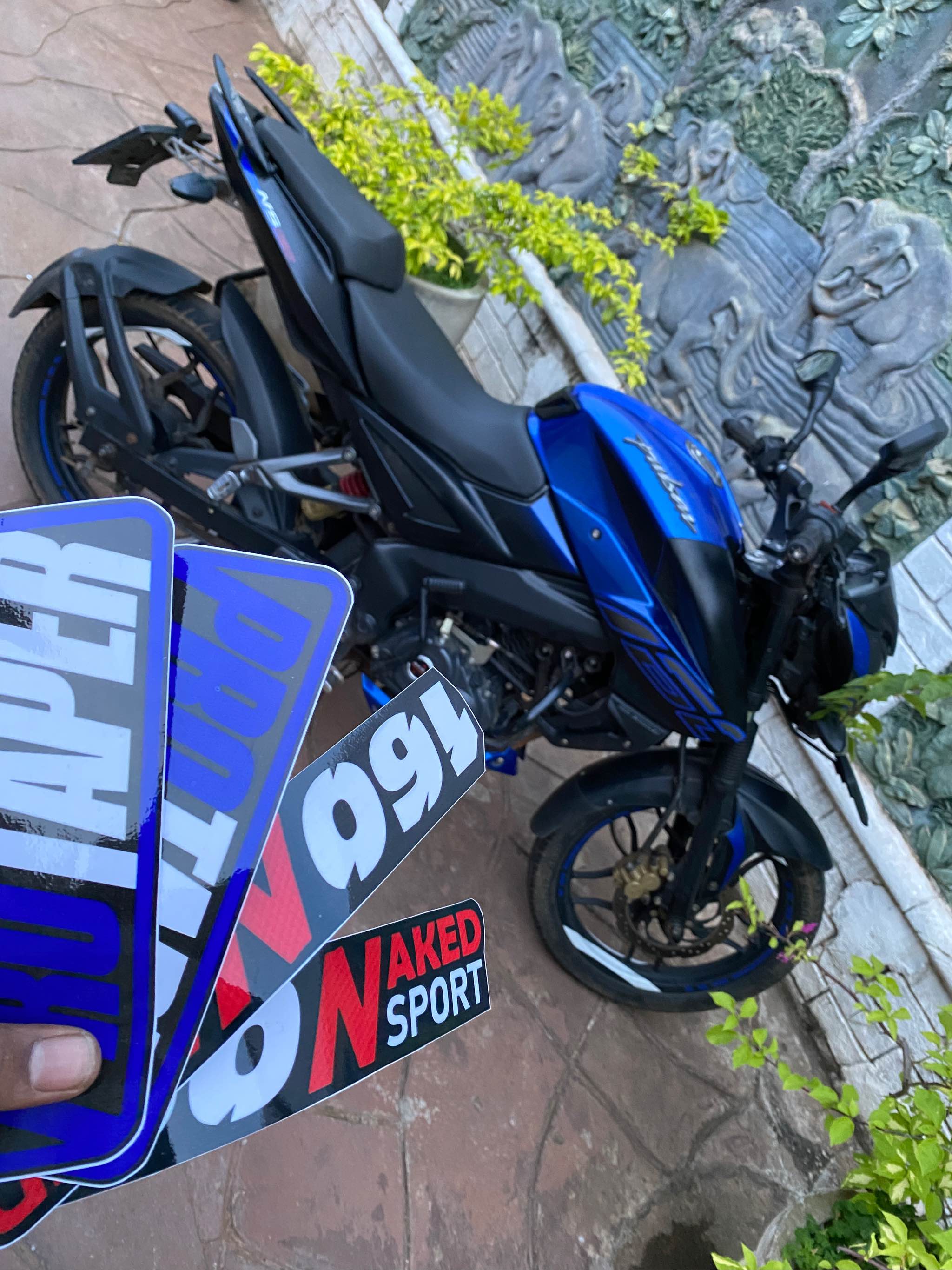 Pulsar 200 Ns Blue Modified Bike Modified Ns 200 Black And Blue