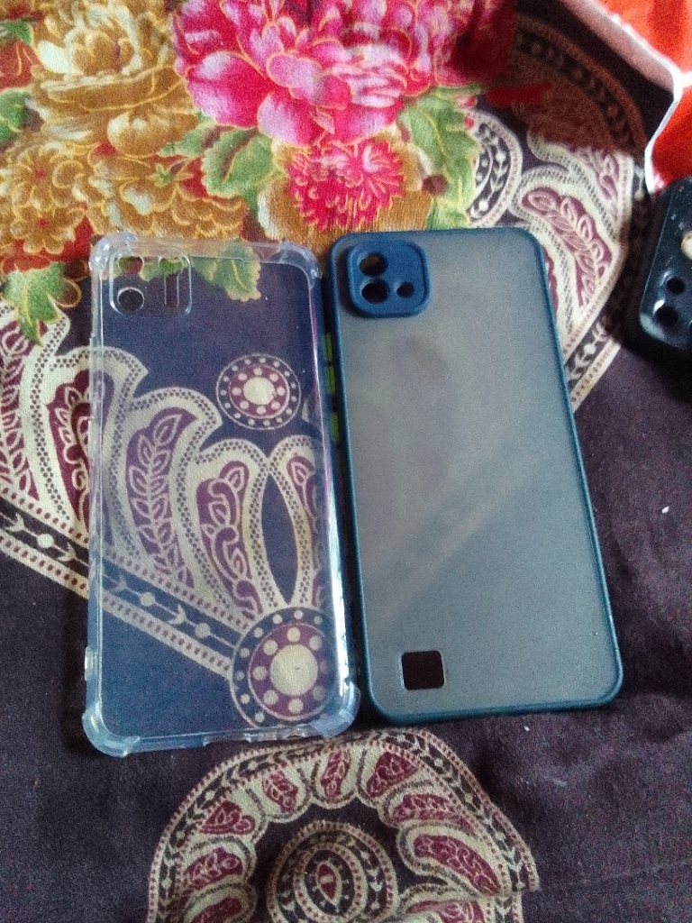 Sunrive Cover compatibile con Realme C11 (2021), Custodia Case in molle Trasparente silicone Morbida Flessibile Antigraffio protettiva back custodie (Q Leone