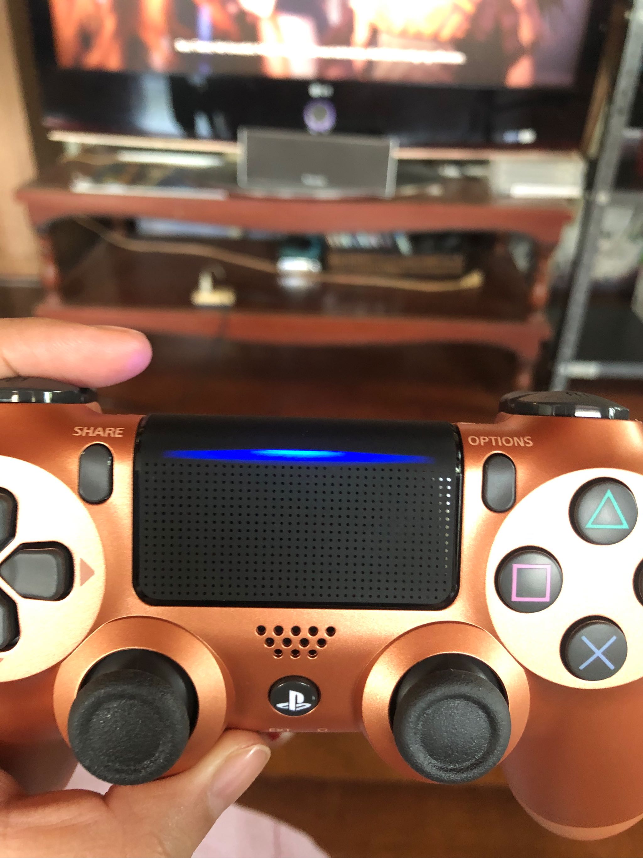 Metallic copper deals ps4 controller