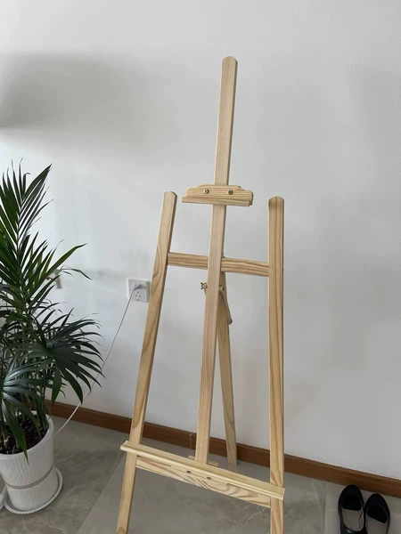 Adjustable height easel 1.5M High quality yellow pine easel stand