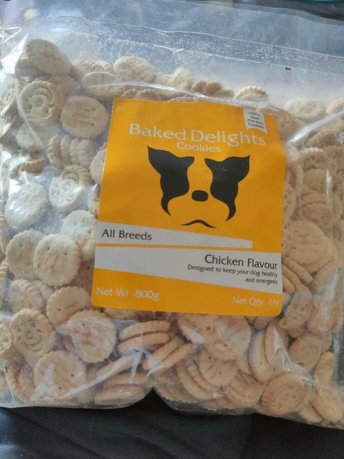 Baked Delight Biscuits 800gm By Crown Aquatics