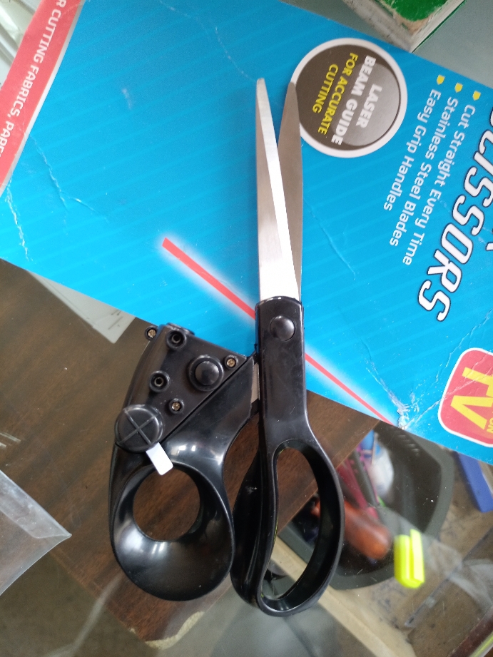 Scissors with Laser Beam Guide Accurate Cutting Stainless Steel Dallas Mall