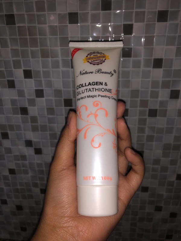 nature beauty collagen and glutathione perfect magic peeling cream Autentic & Gel 100g Nature Beauty COLLAGEN & GLUTATHIONE