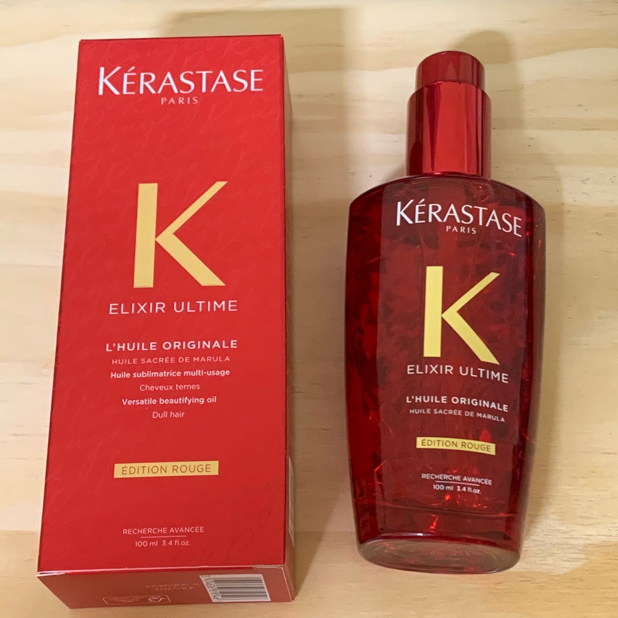 Kérastase - L'Huile Originale Elixir Ultime Rouge 100 ml