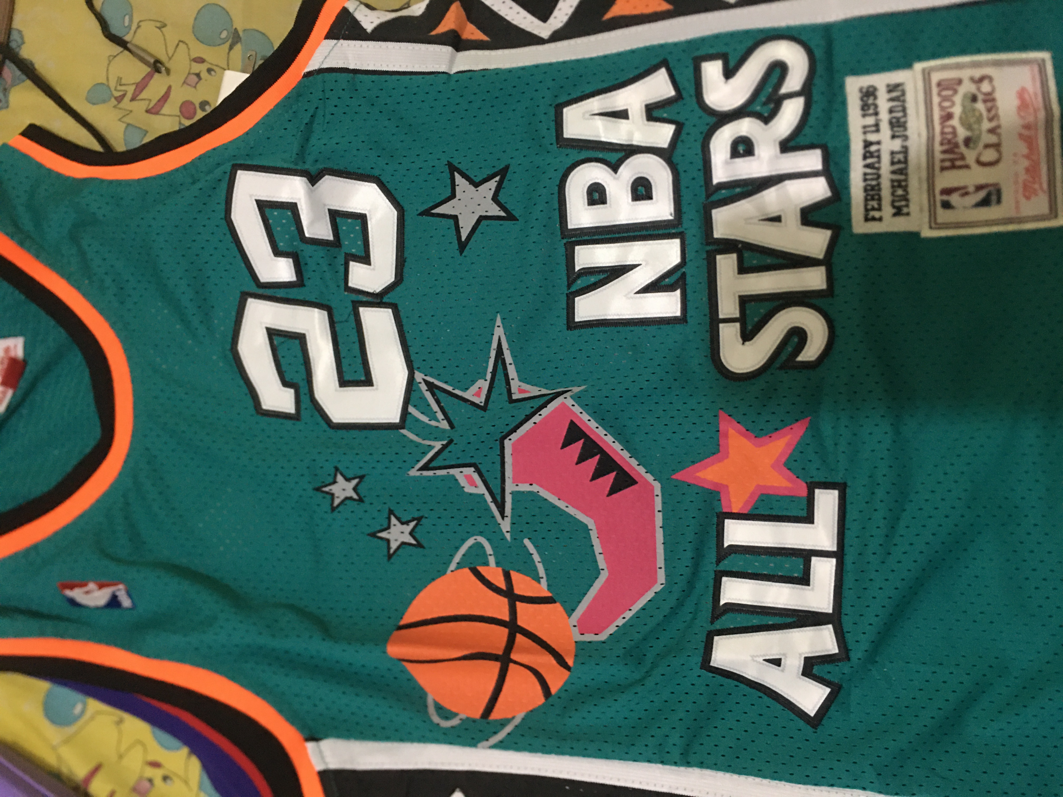 Michael Jordan Autographed & Embroidered 1996 All-Star Game East Authentic  Mitchell & Ness Jersey