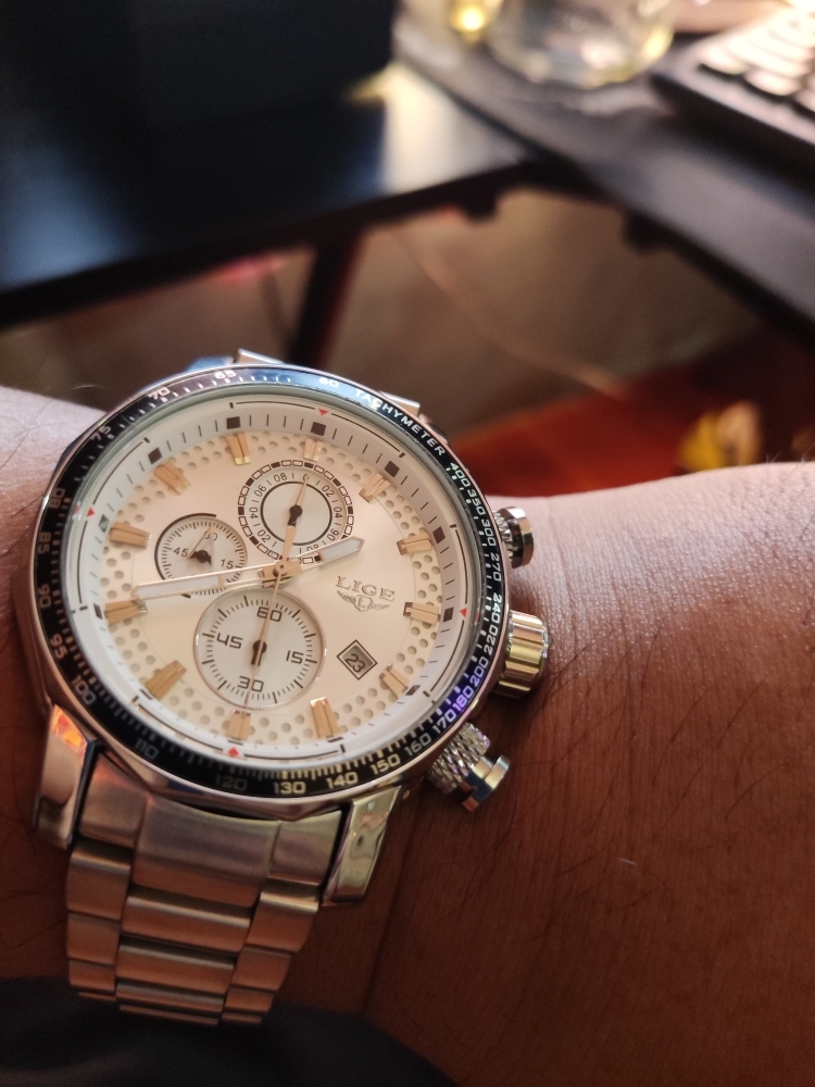 LIGE Men Watches Top Brand Luxury Fashion Sports Waterproof