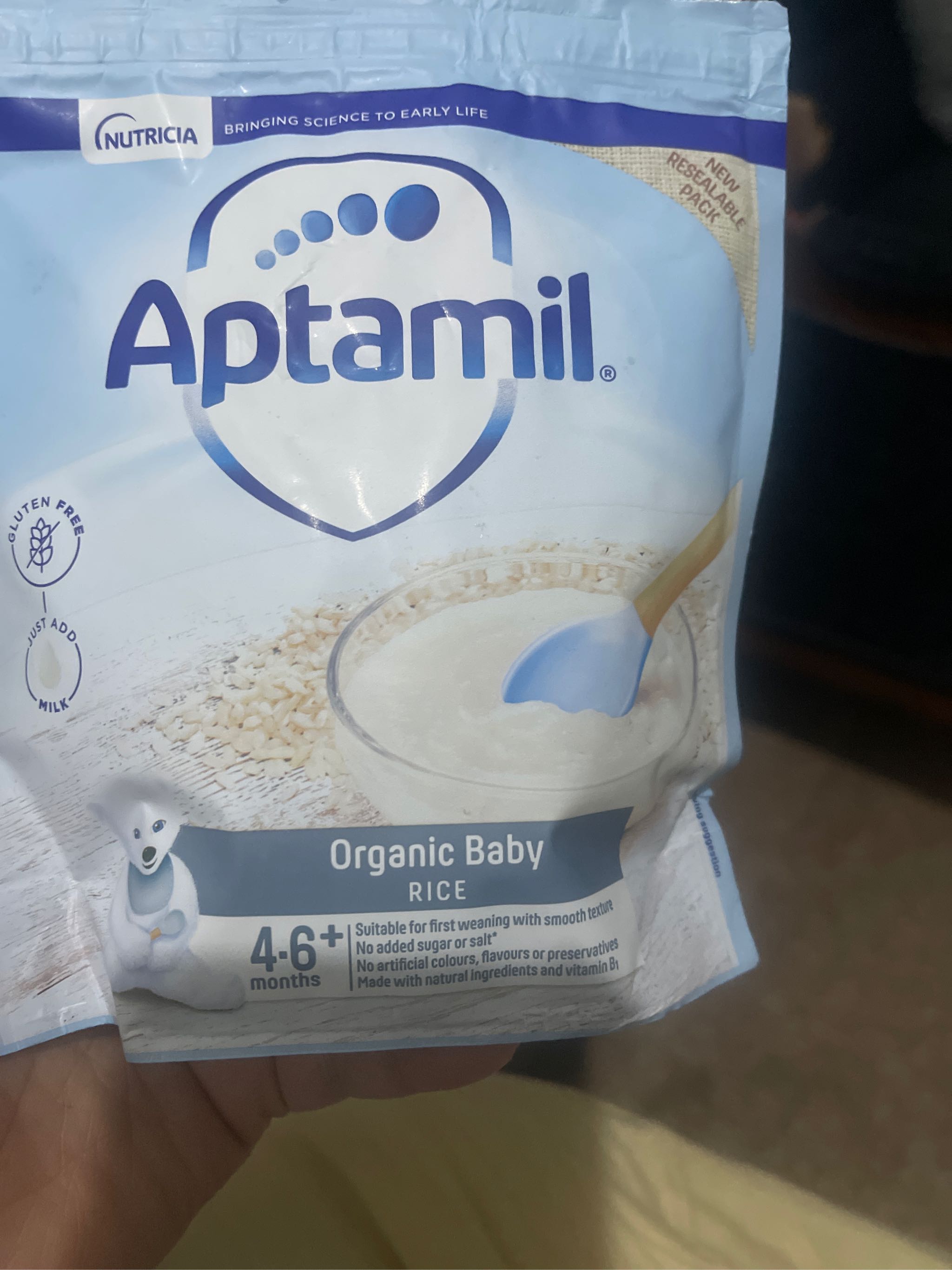 Aptamil Night Time Porridge For Babies Aptamil Rice Aptamil